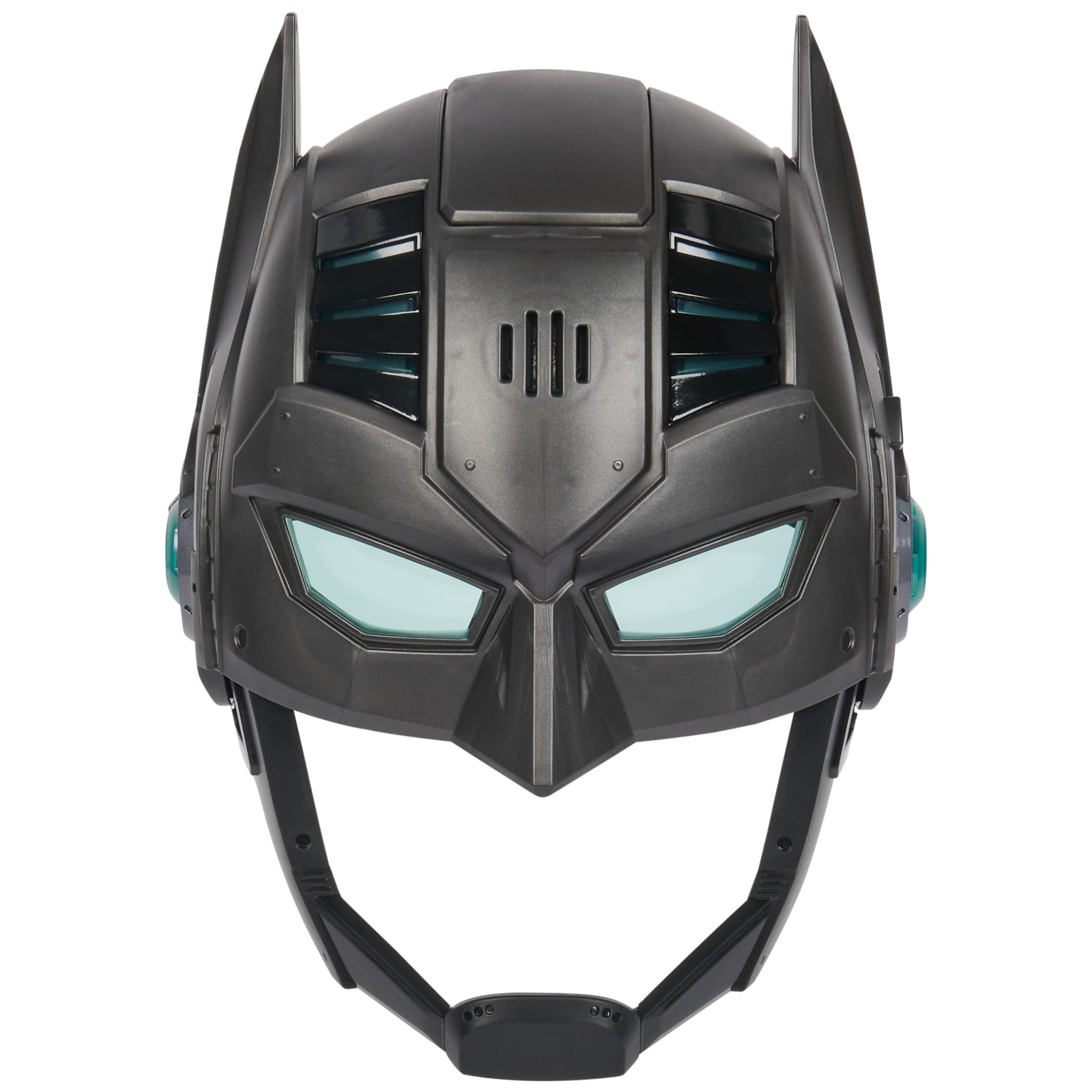 [ALLWIN] BATMAN DC Comics, Armor-Up Mask with Visor, 15+ Sounds & Phrases, Lights, Super Hero Costume, Kids Roleplay for Boys and Girls Ages 4+