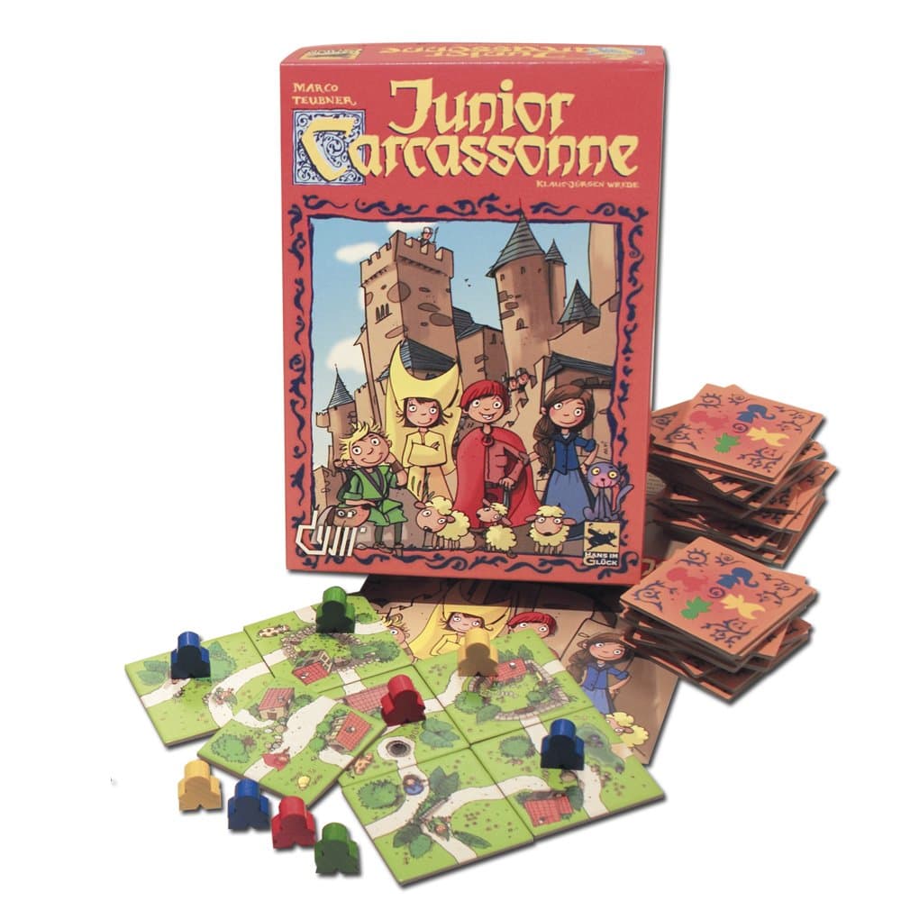 Devir Carcassonne Junior Board Game (BGJCARCAS) – Spanish Language Version