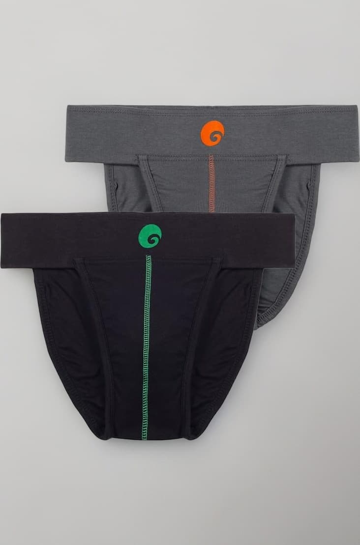 Athletic Neo Stretchable Supporter Back Covered with Cup Pocket, Ideal for Workout and Sports Quick Dry Moisture Wicking Underwear (Pack of 2)