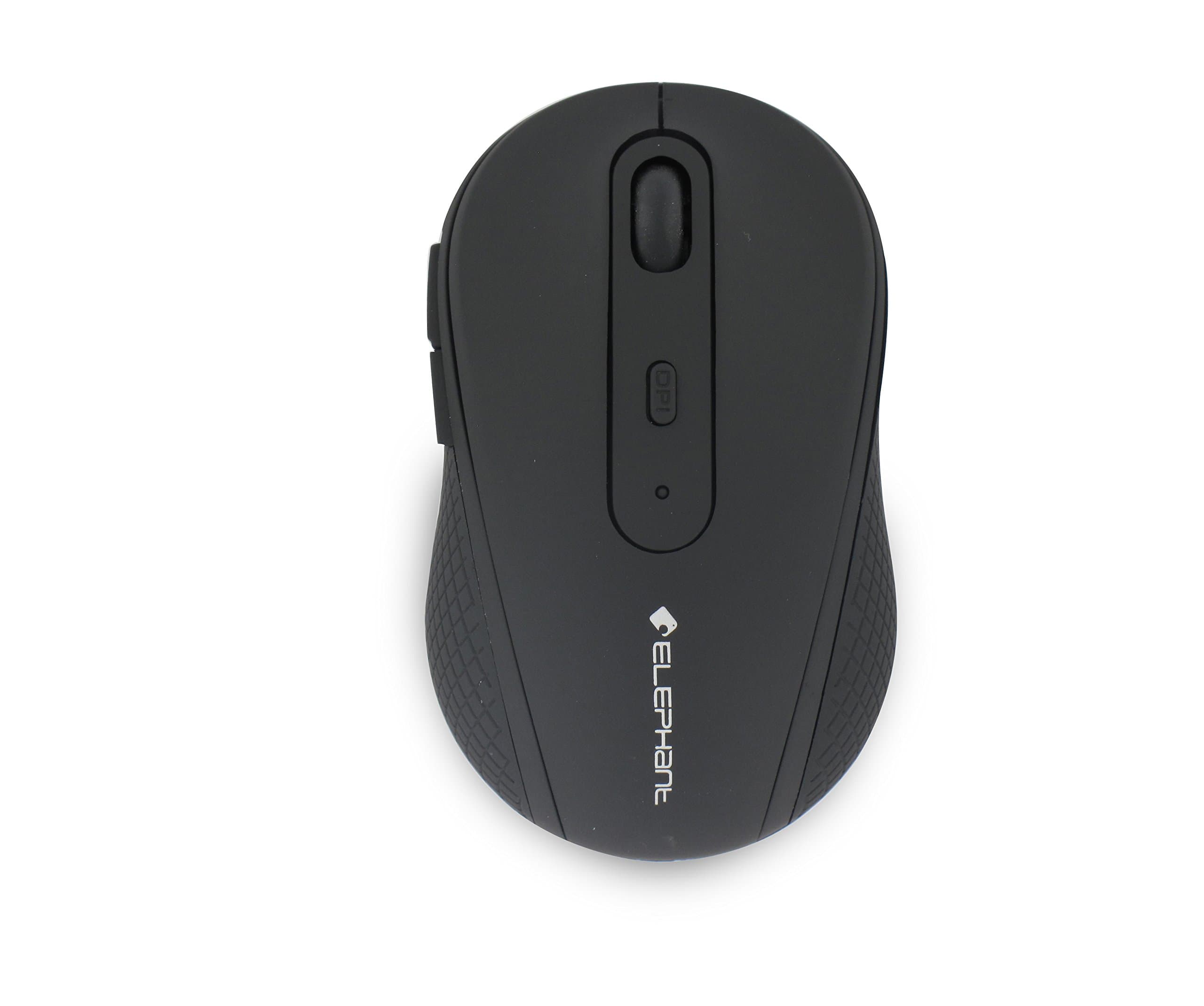 Elephant 43517 Wireless Mouse BlueTrack Milki Mouse – Black