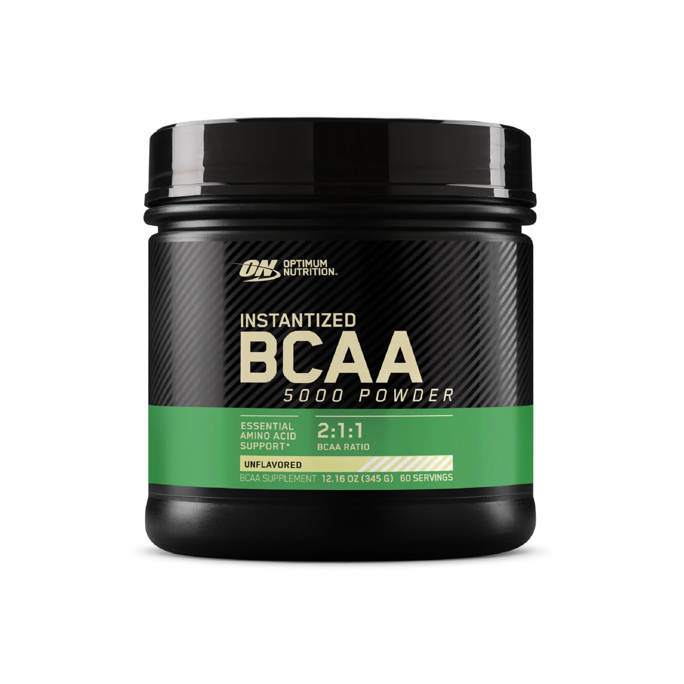 Optimum Nutrition (ON) Instantized BCAA Powder, Unflavored, Keto Friendly Branched Chain Essential Amino Acids Powder, 345 Grams, 60 Servings