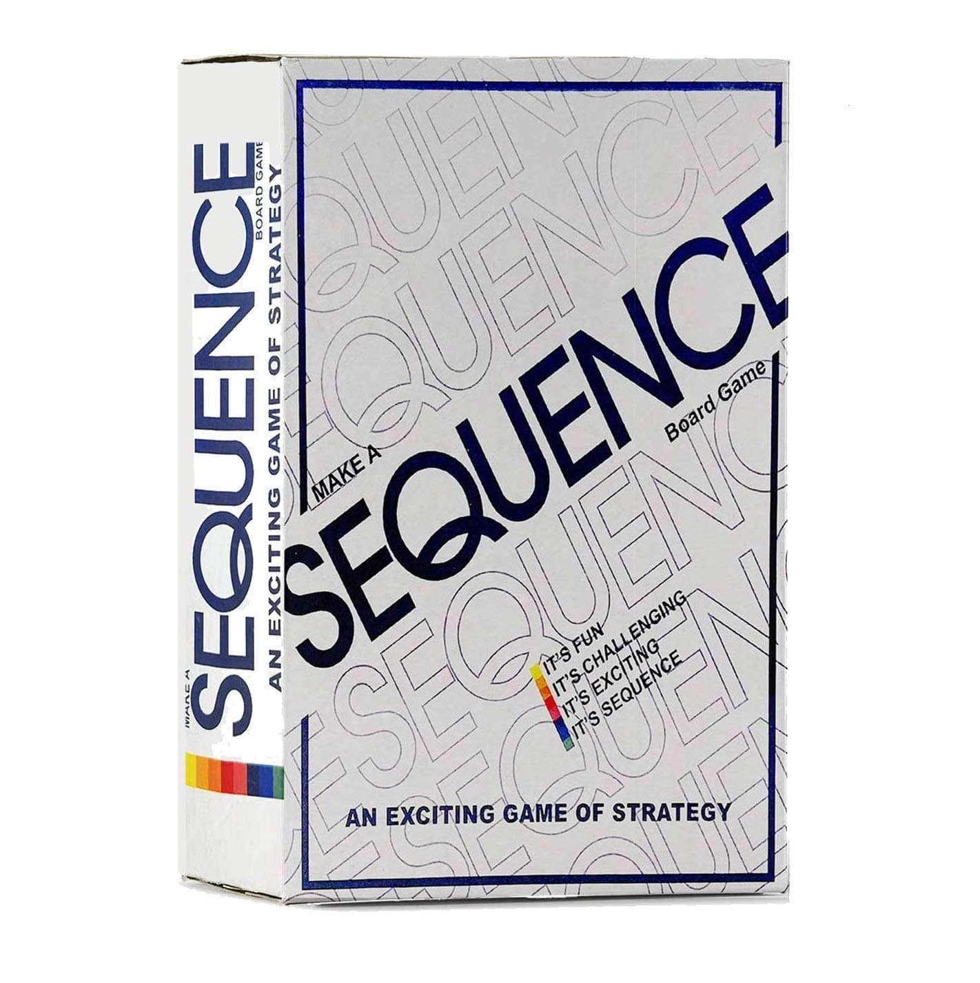 Aastha Enterprise Sequence Board Game for Kids & Adults with Playing Card and Chips