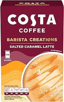 Costa Salted Caramel Latte Coffee 6x17g 102g