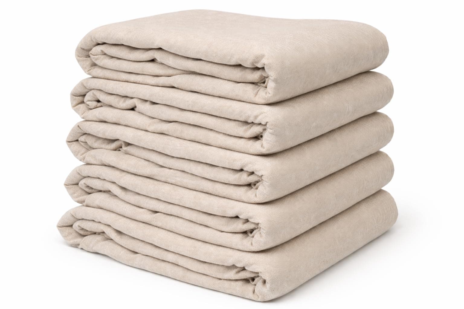 5 x Professional Quality 100% Cotton Twill Heavy Duty DUST Sheets for Decorating. Size of Each Sheet : 3.6M x 2.7M / 12ft x 9ft. **Pack of 5 Sheets**