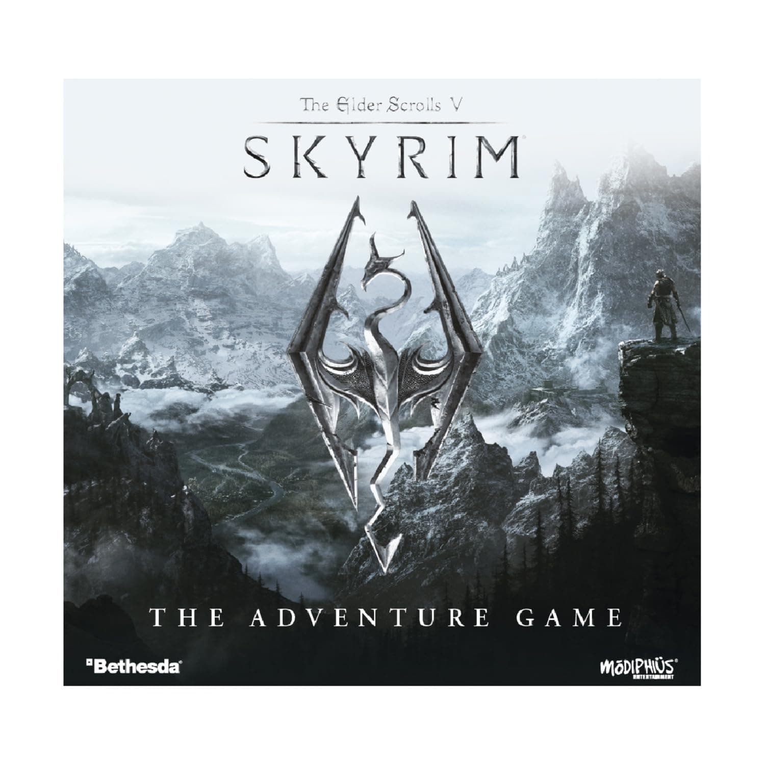 The Elder Scrolls V: Skyrim The Adventure Game - Epic Cooperative & Solo Board Game, Open-World Questing, Character Progression & Narrative Strategy, Ages 14+, 1-4 Players, 60-120 Min Playtime