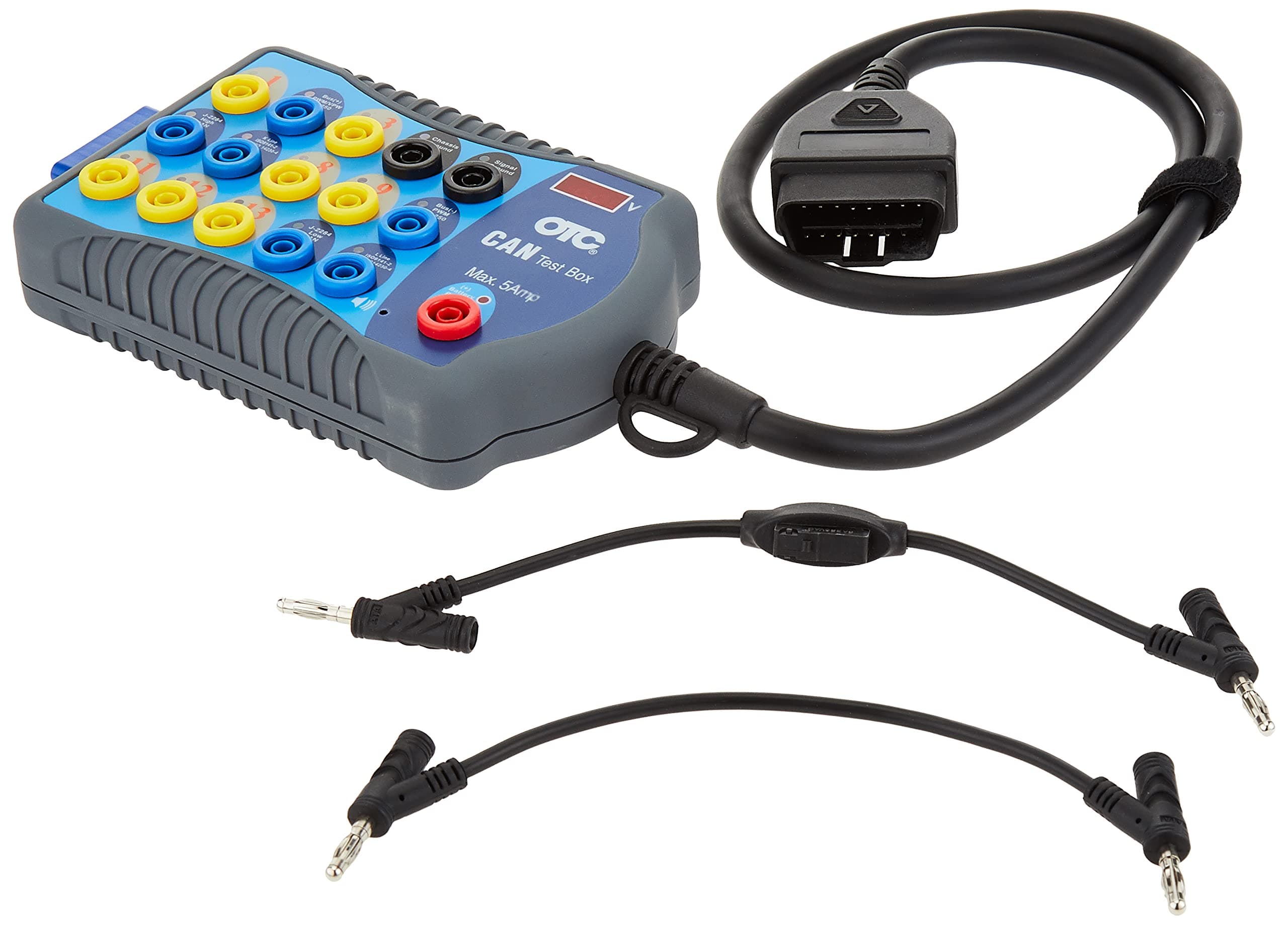 OTC (3415) CAN Test Box - Breakout Box and Protocol Detector Black