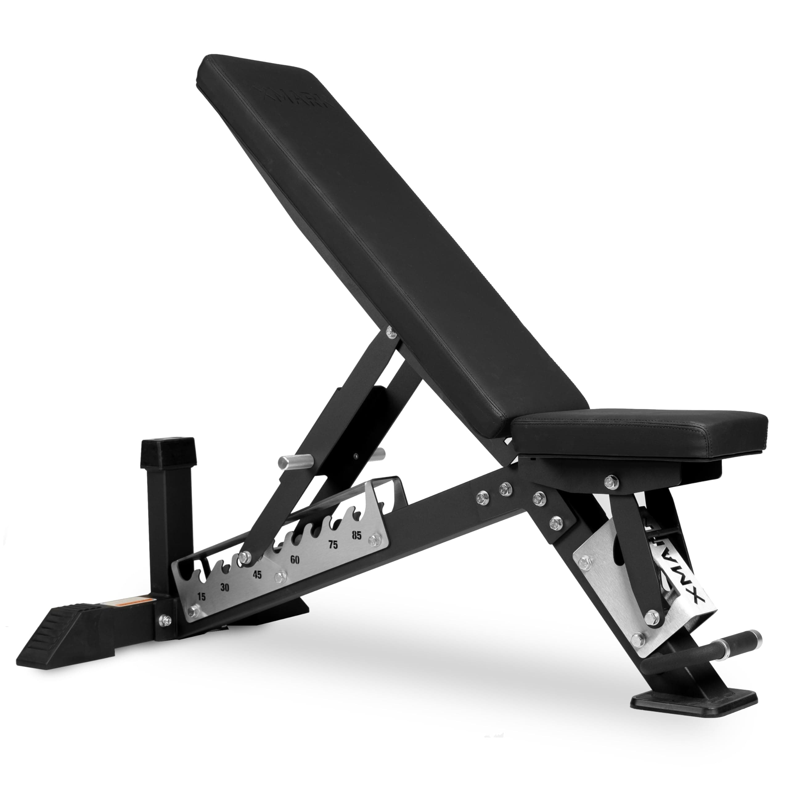 XMark Adjustable Weight Bench, High Performance Adjustable Bench, 1500 lb Weight Capacity, Strength Training Adjustable Benches for Commercial or Home Use