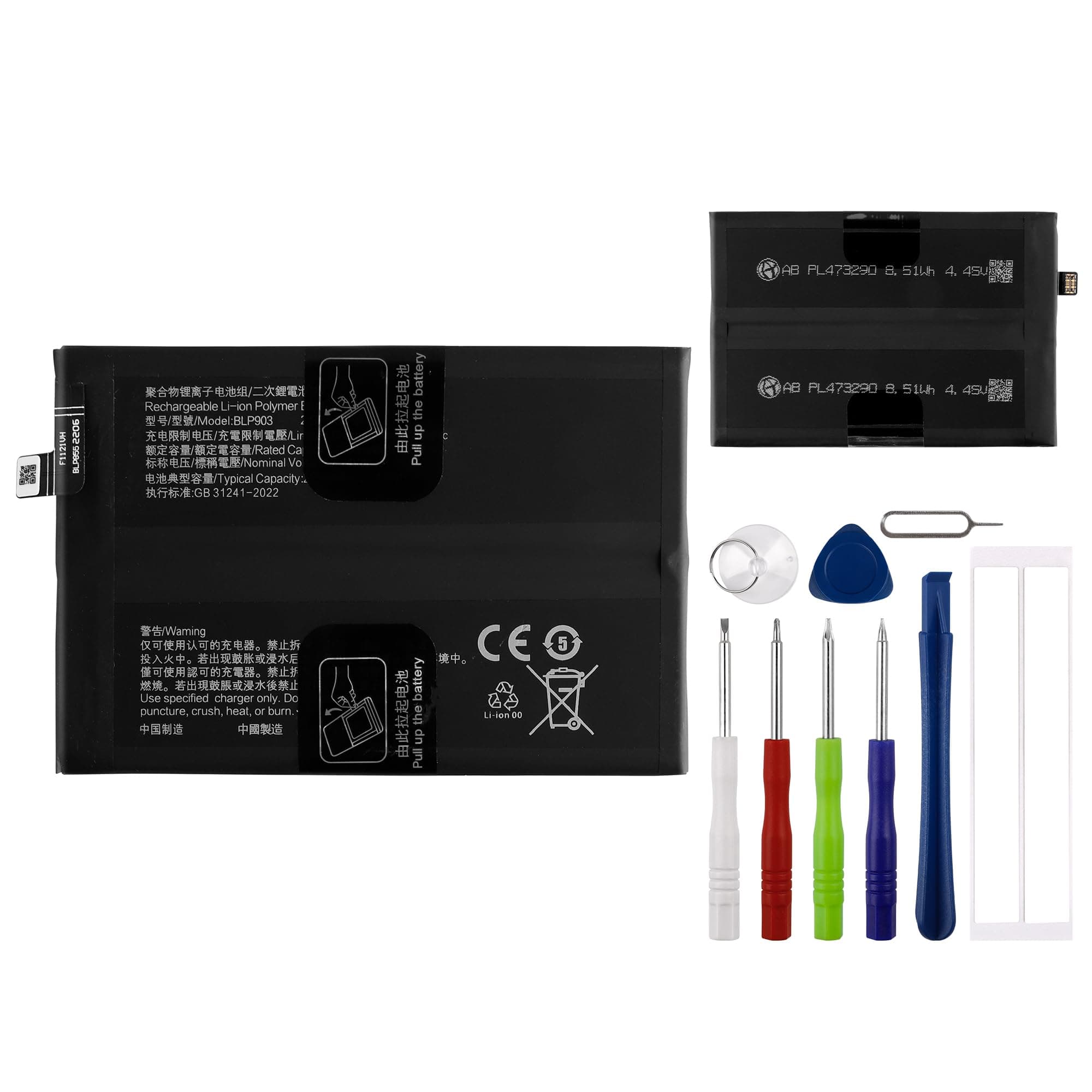Replacement Battery BLP903 Battery Compatible with Oneplus Nord CE 2 5G with Tools