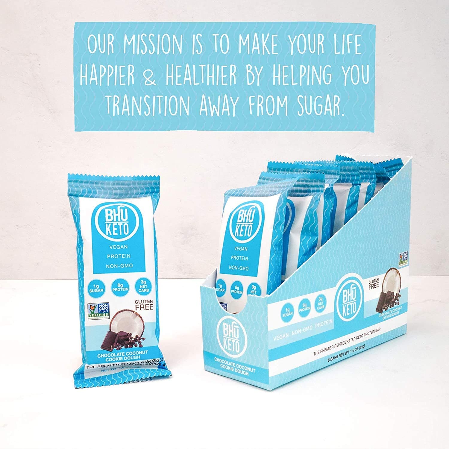 BHU - Chocolate Coconut Cookie Dough - (8 pack)