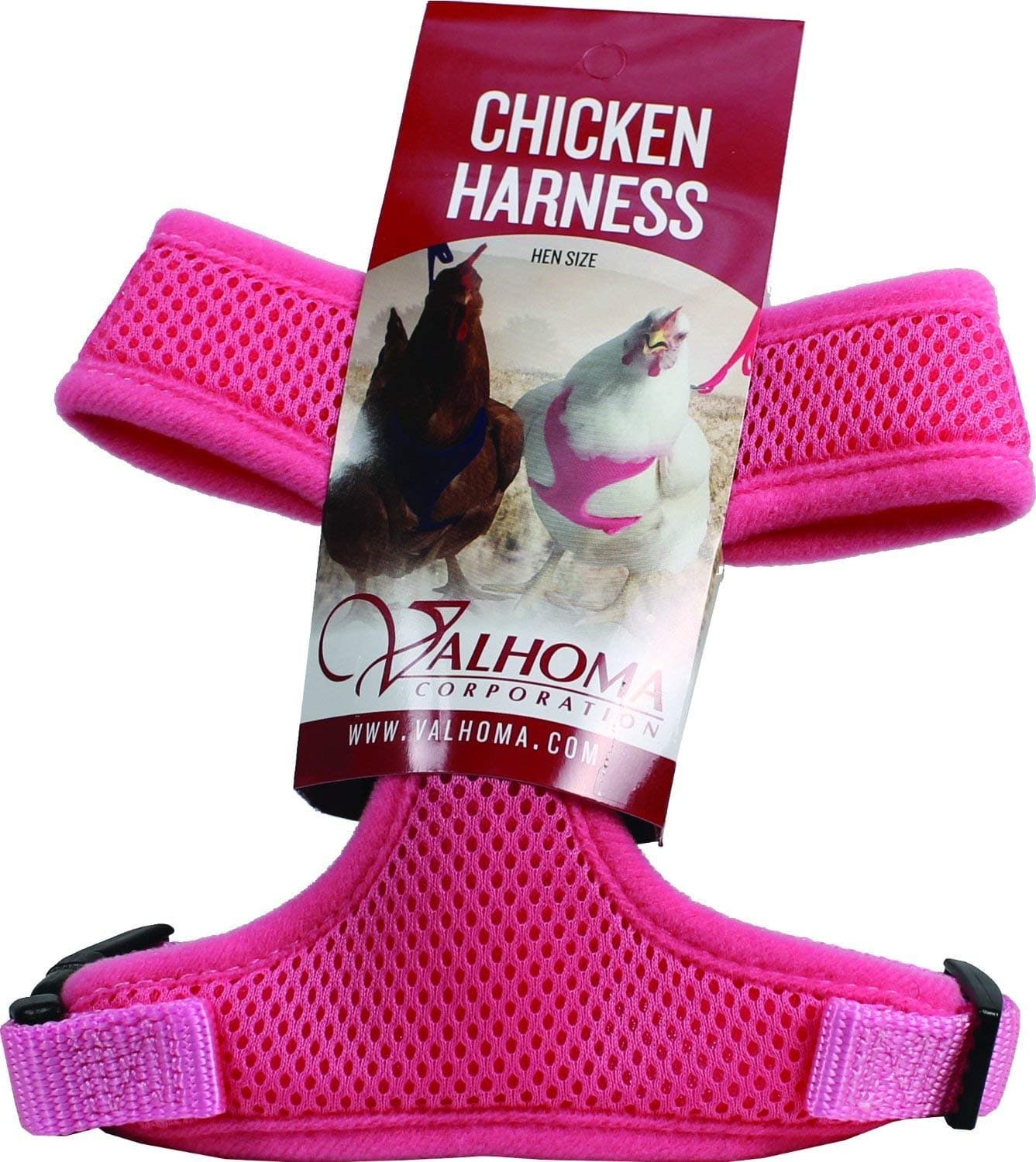 Valhoma Chicken Harness "Hen Size" - PLUS 6 FT Matching Chicken Leash