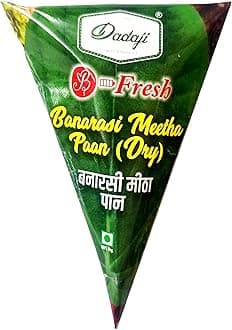 Dadaji Banarasi Meetha Paan, Mouth Freshener, Digestive, After-Meal Snack, Pack of 20 Sachets