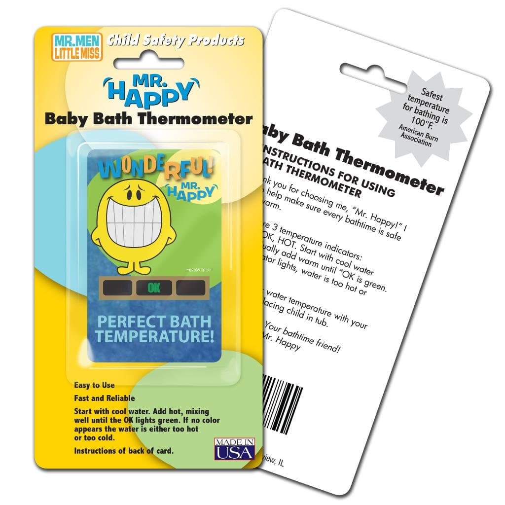 Mr. Happy Bath Thermometer (Pack of 4)