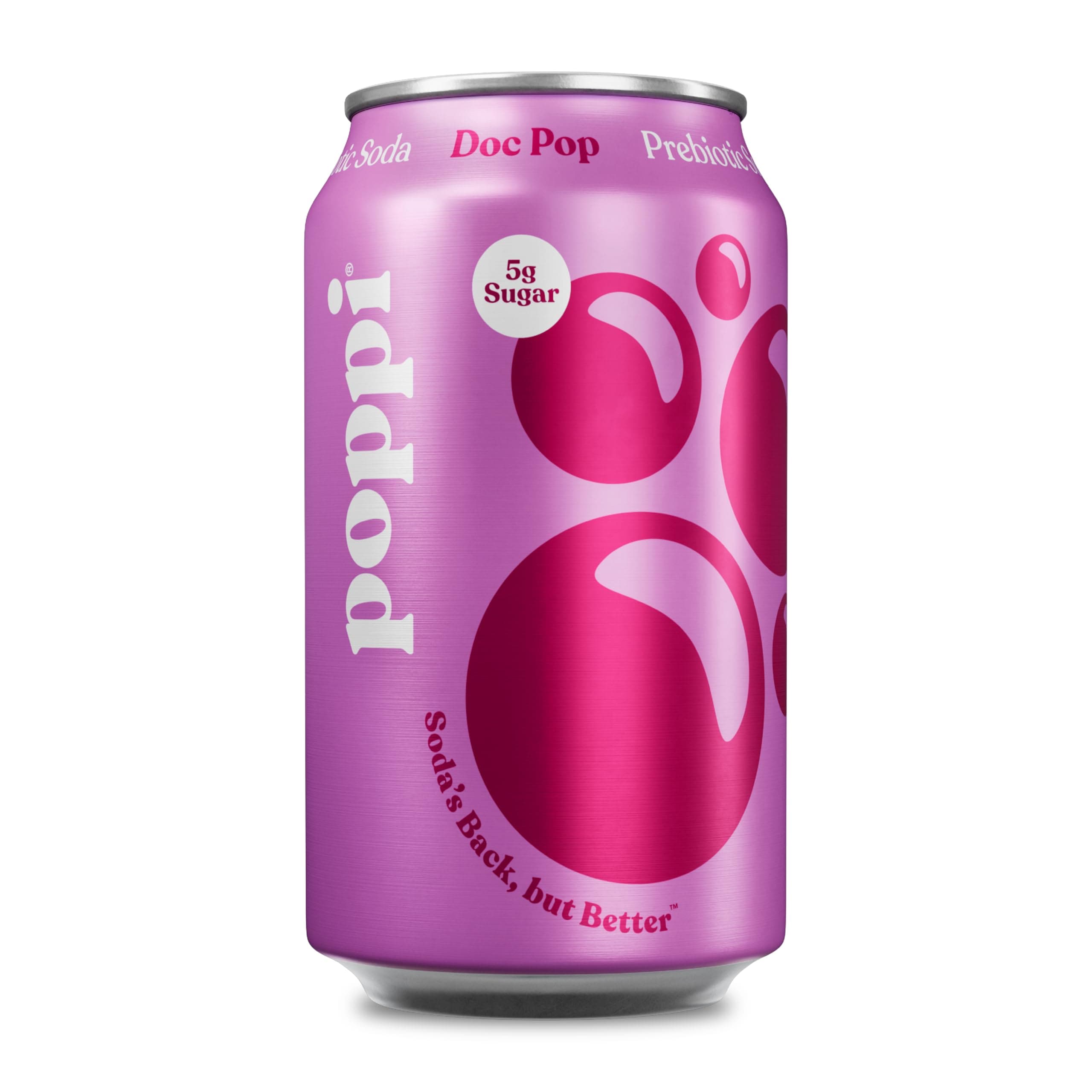 Poppi Prebiotic Soda Sparkling Drinks Doc Pop 12FO