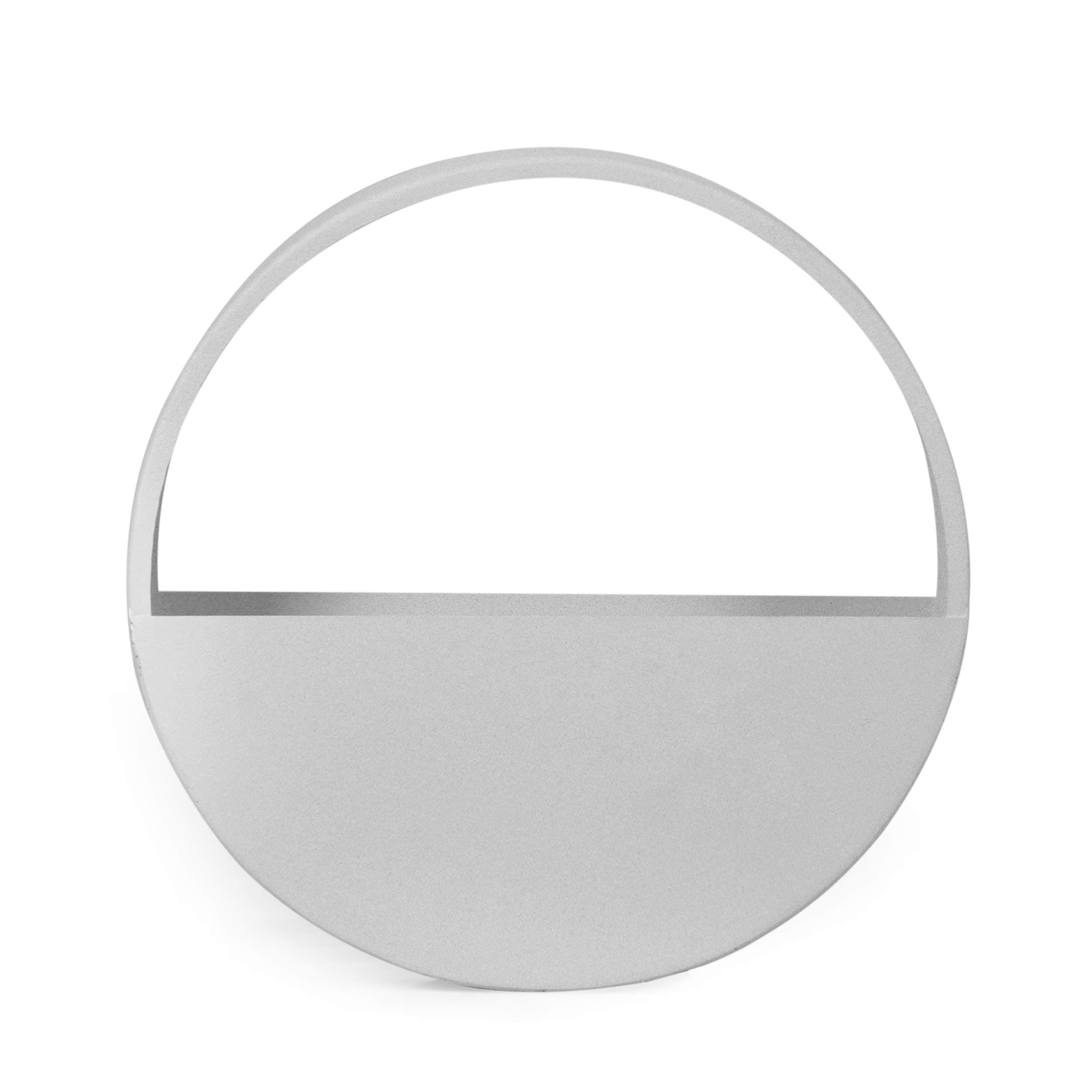 Christopher Knight Home Wall Planter, Metal, Textured Sandy