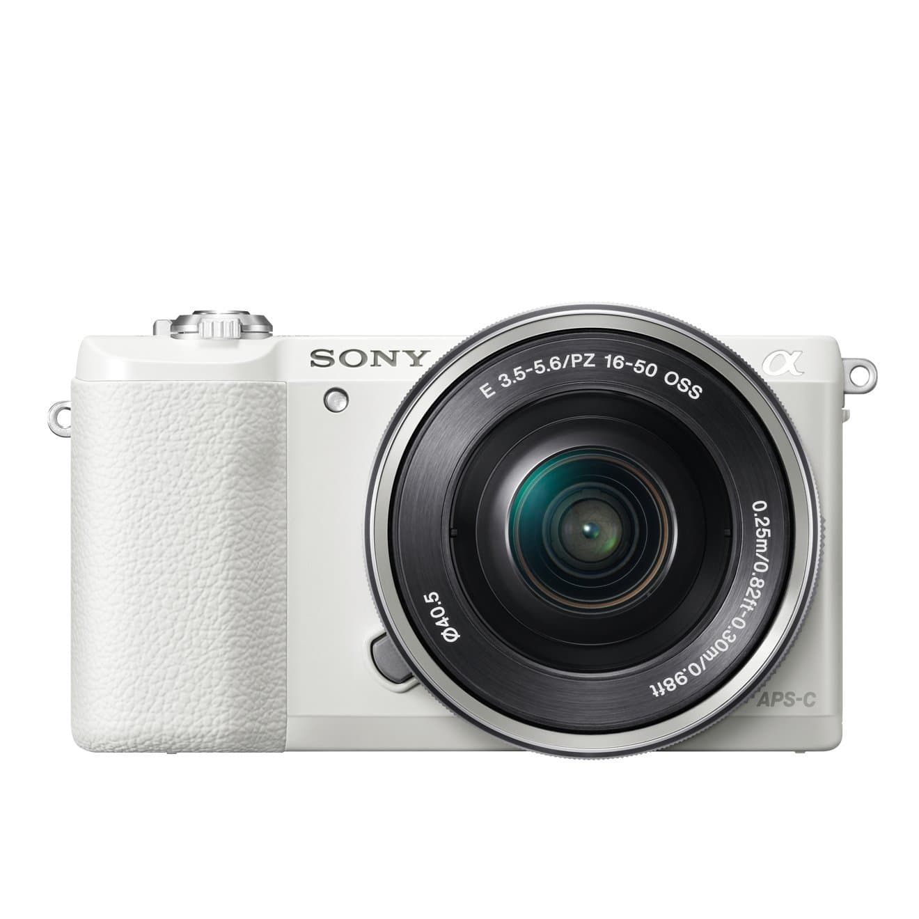 SonyILCE5100LW.CEC Compact System Camera with 16-50 Lens (24.3 MP, 180 Degrees Tiltable LCD, Fast Hybrid Auto Focus, Noise Reduction Feature, Wi-Fi and NFC) - White