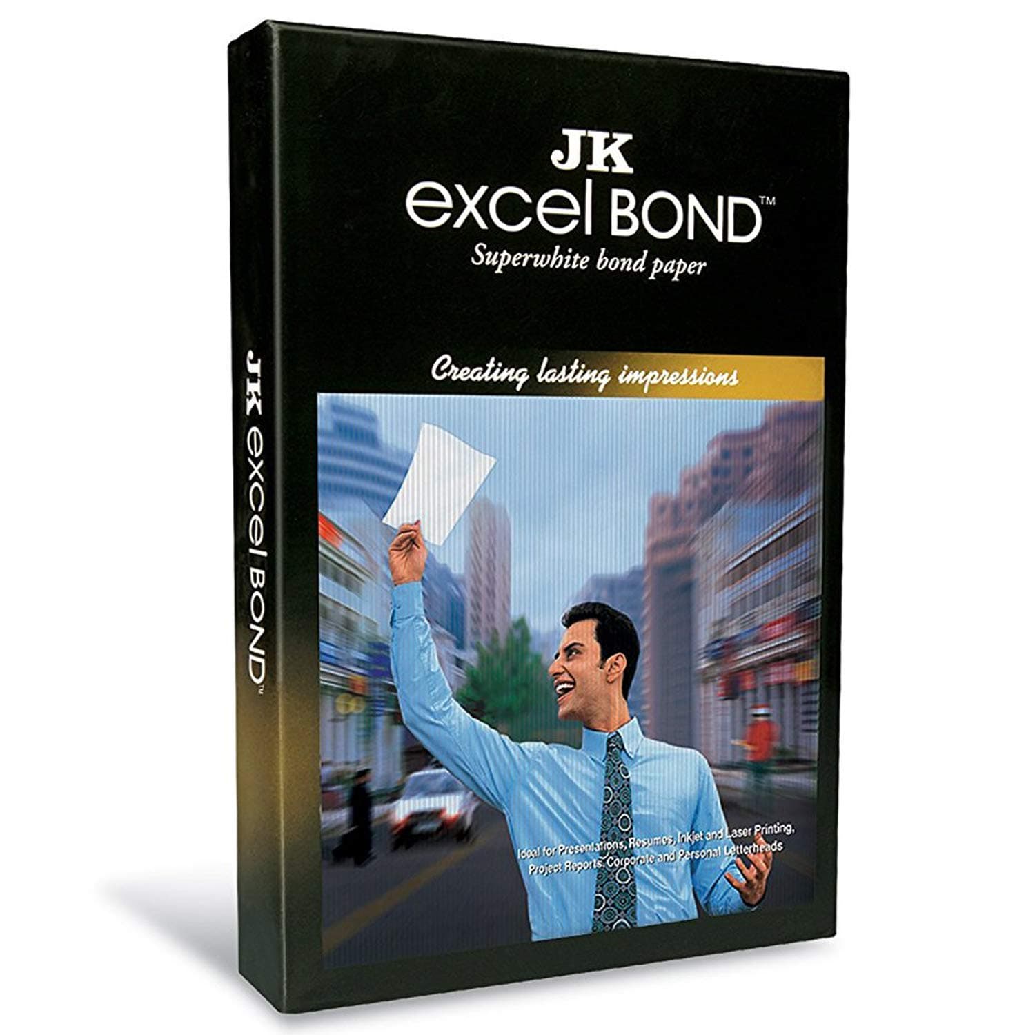JK Excel Bond Superwhite Paper A4 Size 500 Sheets 85 GSM 1 Ream