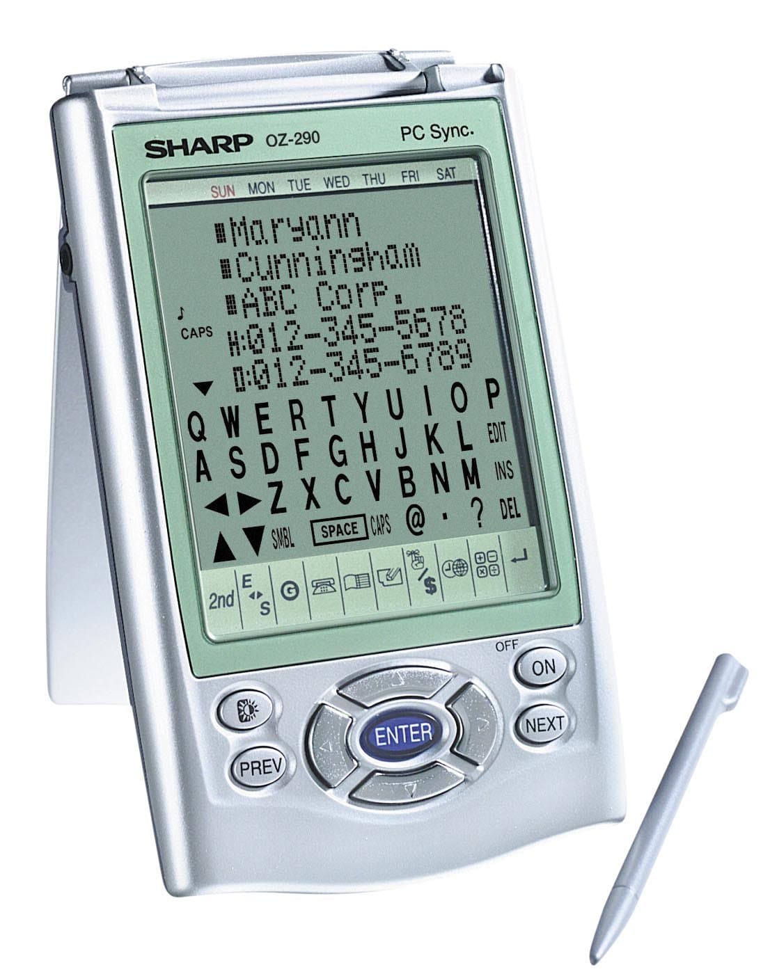 OZ-290HII Pen Touch Wizard Organizer with Outlook Sync