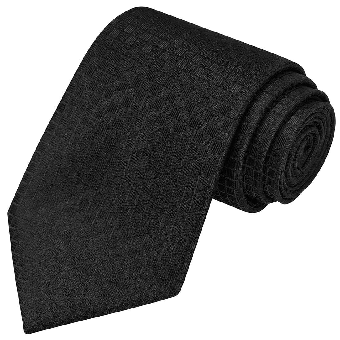 KissTies 63'' XL Solid Extra Long Tie Wedding Necktie + Gift Box