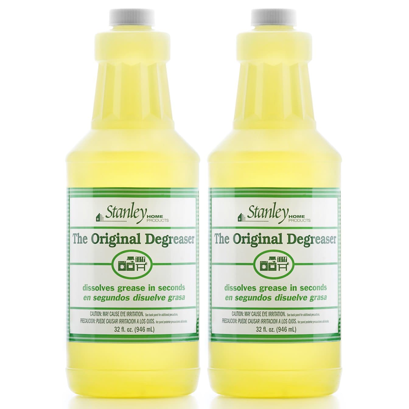 STANLEY HOME PRODUCTS Original Degreaser ââ‚¬â€œ Dissolves Grease & Grime ââ‚¬â€œ Multi-Surface Usage - 32 fl. oz. - 2 Bottles