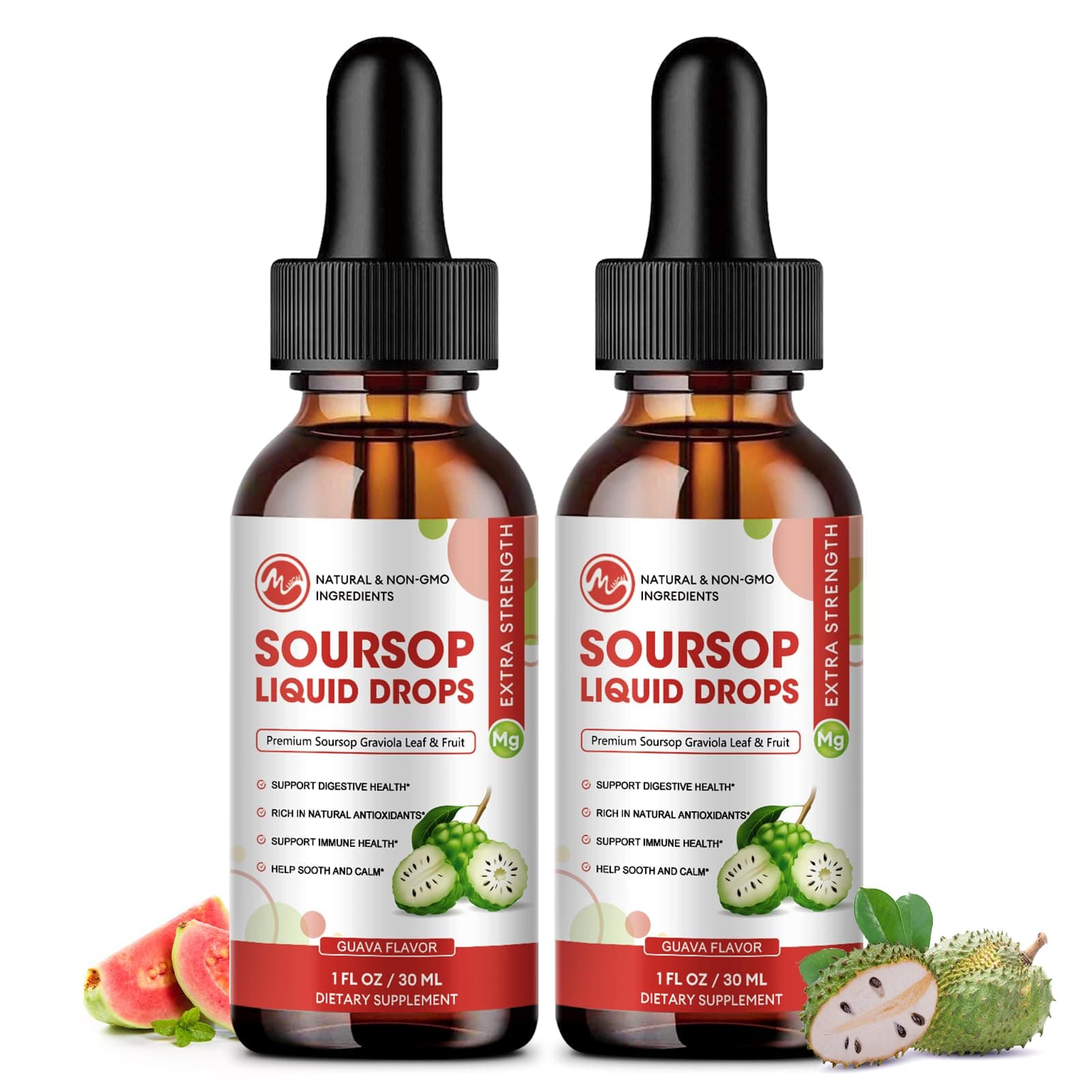 M inch Soursop Graviola Liquid Drop for Immune Boost
