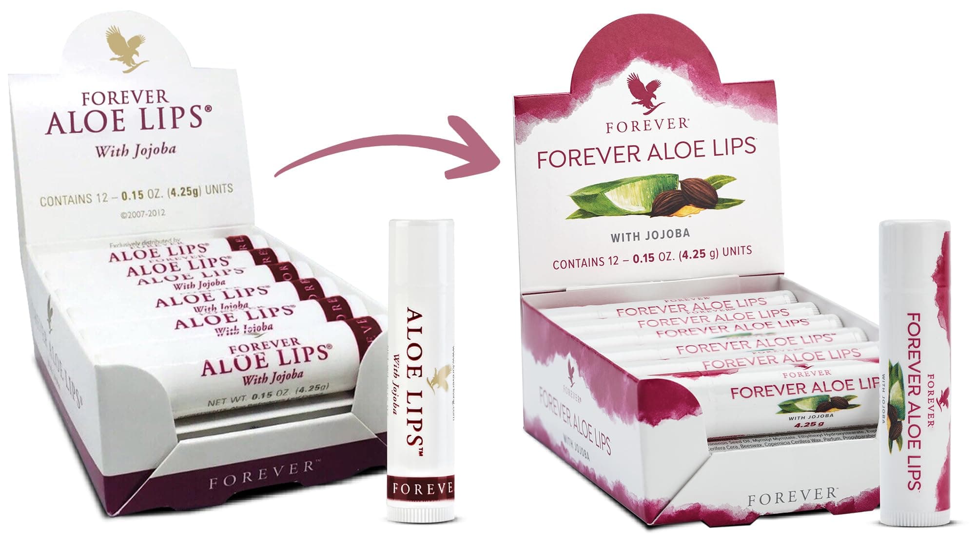Aloe Lips, Pack of 12