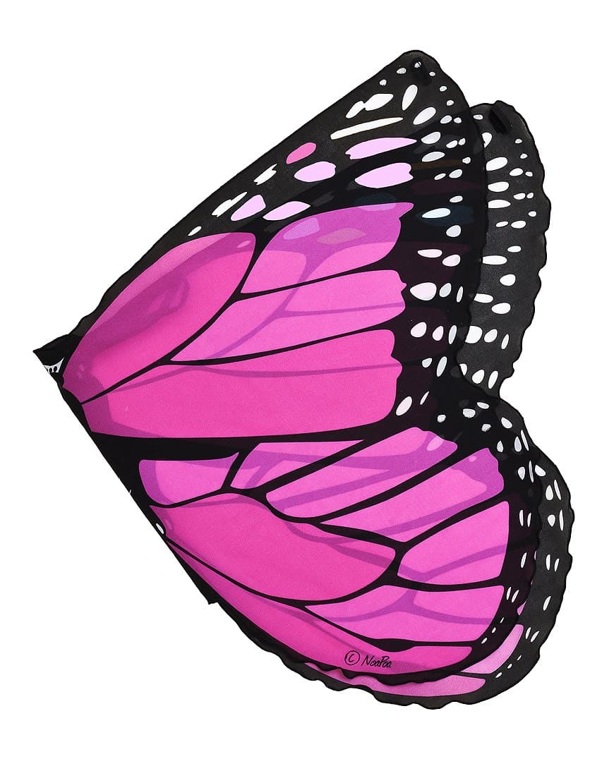 Douglas Pink Monarch Wings