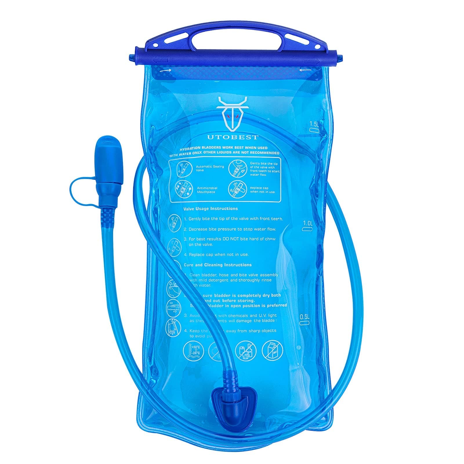 UTOBEST Hiking Hydration Bladder Backpack System Pack Water Tank Camping Compatible with