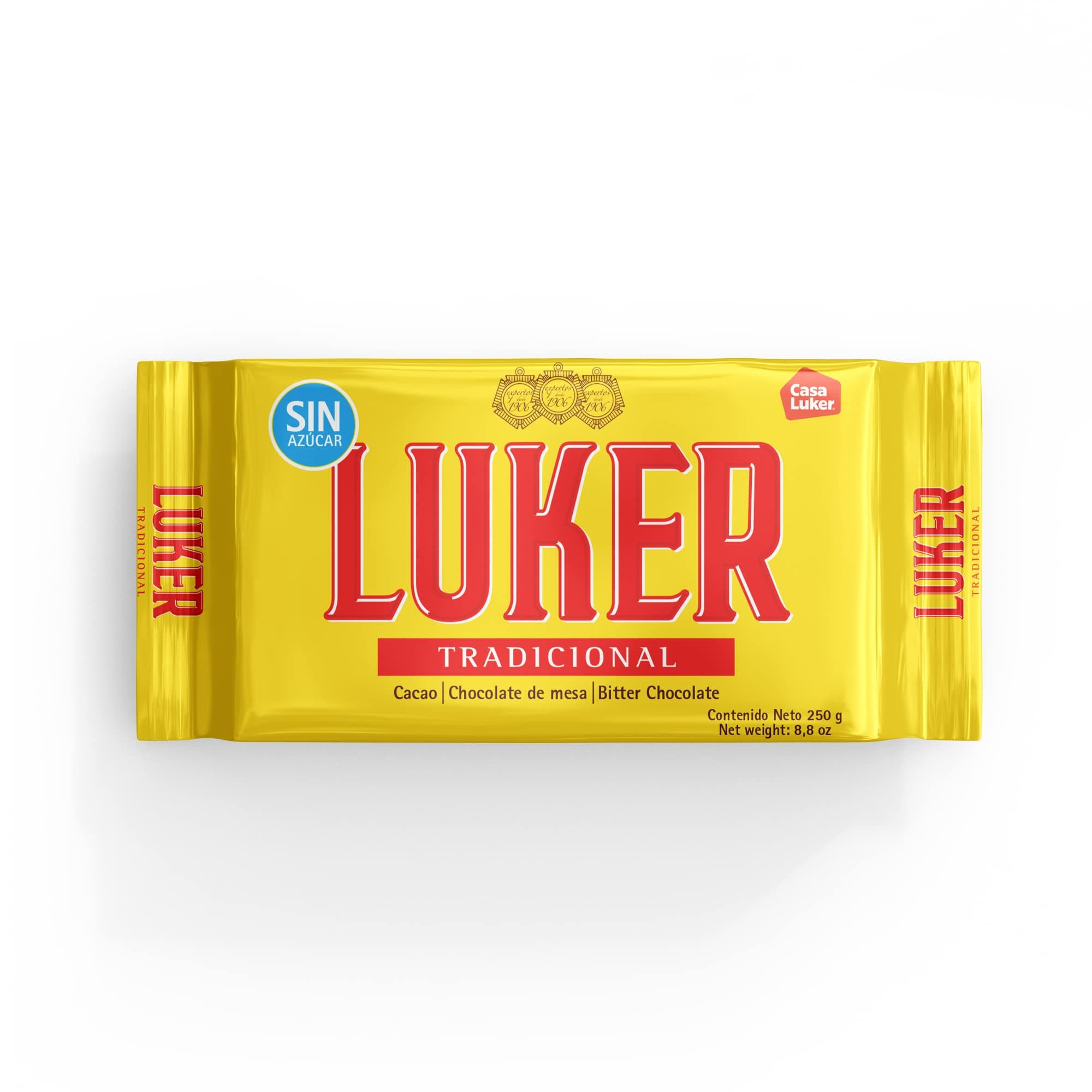 LUKER Chocolate Sugar Free 250 Grs (2 Pack)