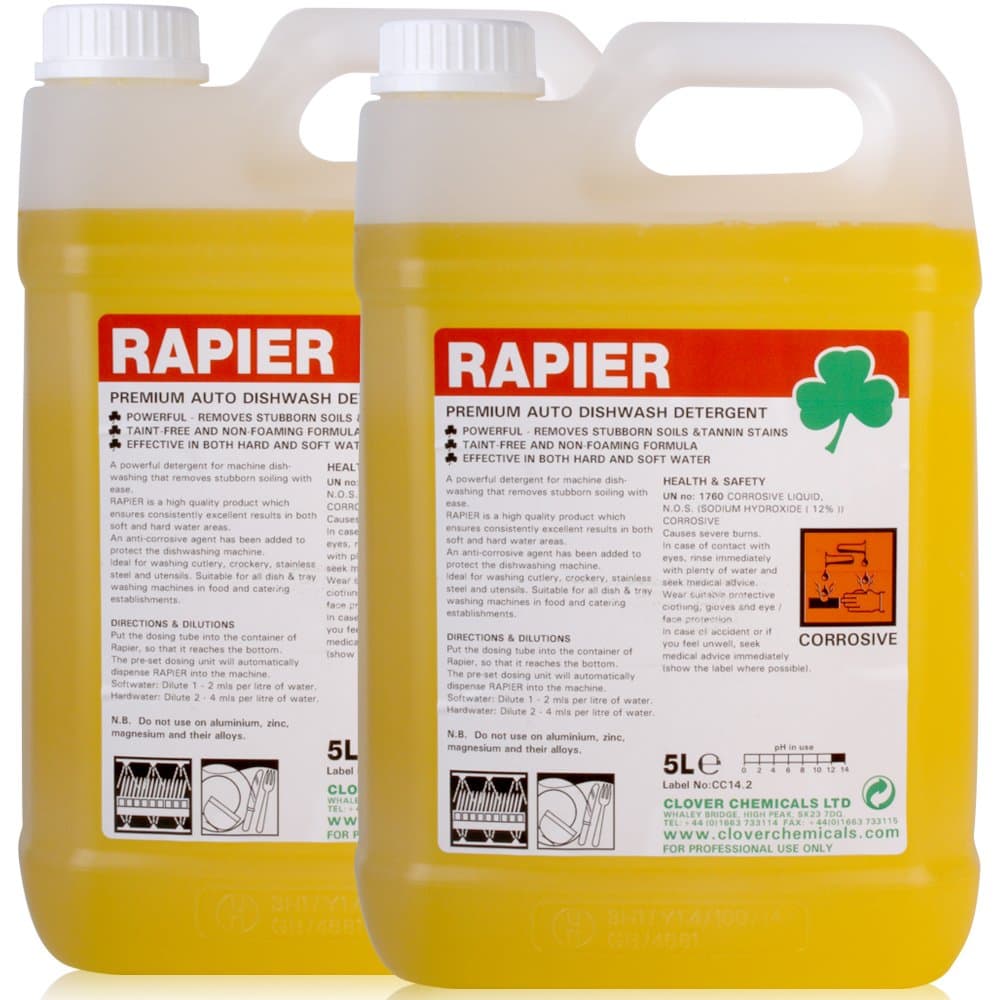The Chemical Hut Rapier Automatic Dish Washer Machine Liquid Detergent (10L).