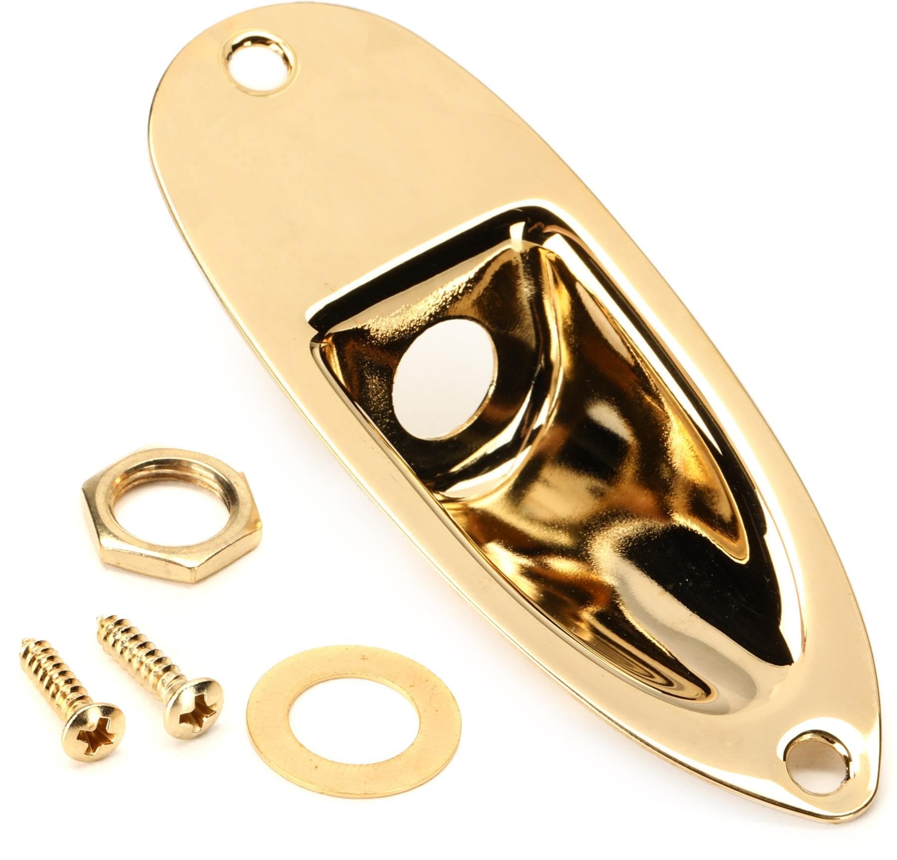 Fender Guitar Jack Plate Gold