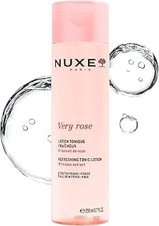 Very Rose Refreshing Tonic Lotion. Facial Toner for Sensitive Skin, with Rose Water, 6.7 Fl Oz