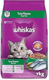 Tuna Dry Cat Food, Bag of 7Kg, for Adult Cats 1+ Years, Complete Nutrition and Great Taste Cat Dry Food