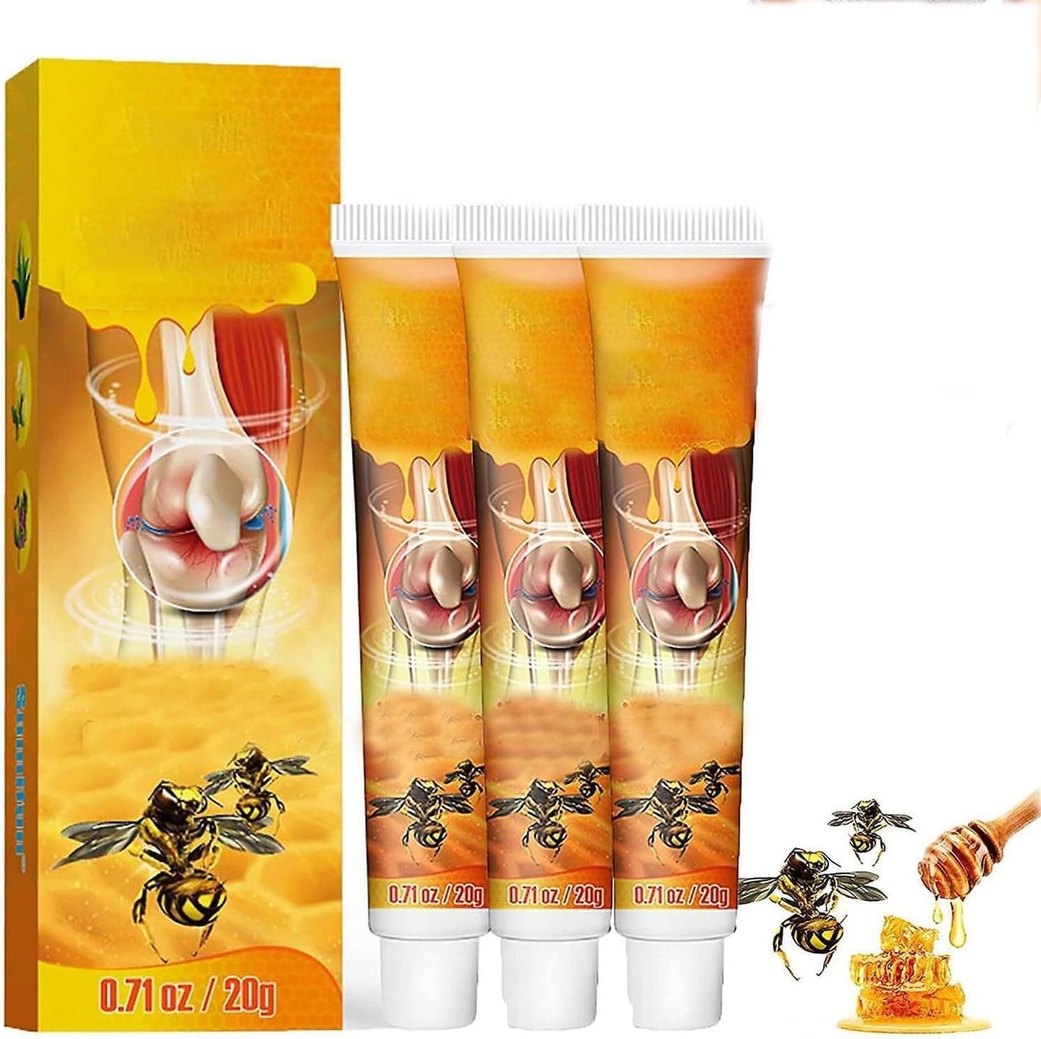 MectixBone & Joint Gel, Propolis Bee Professional Gel (3PCS)