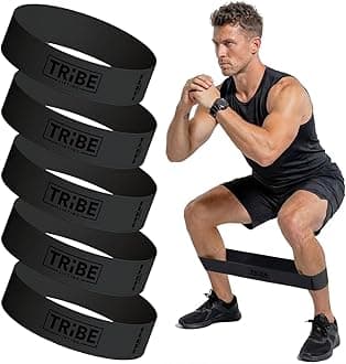 Fabric Resistance Bands for Training, Booty Bands for Men and Women, Exercise Bands Resistance Bands Set, Workout Bands, Resistance Bands for Legs, Fitness Bands