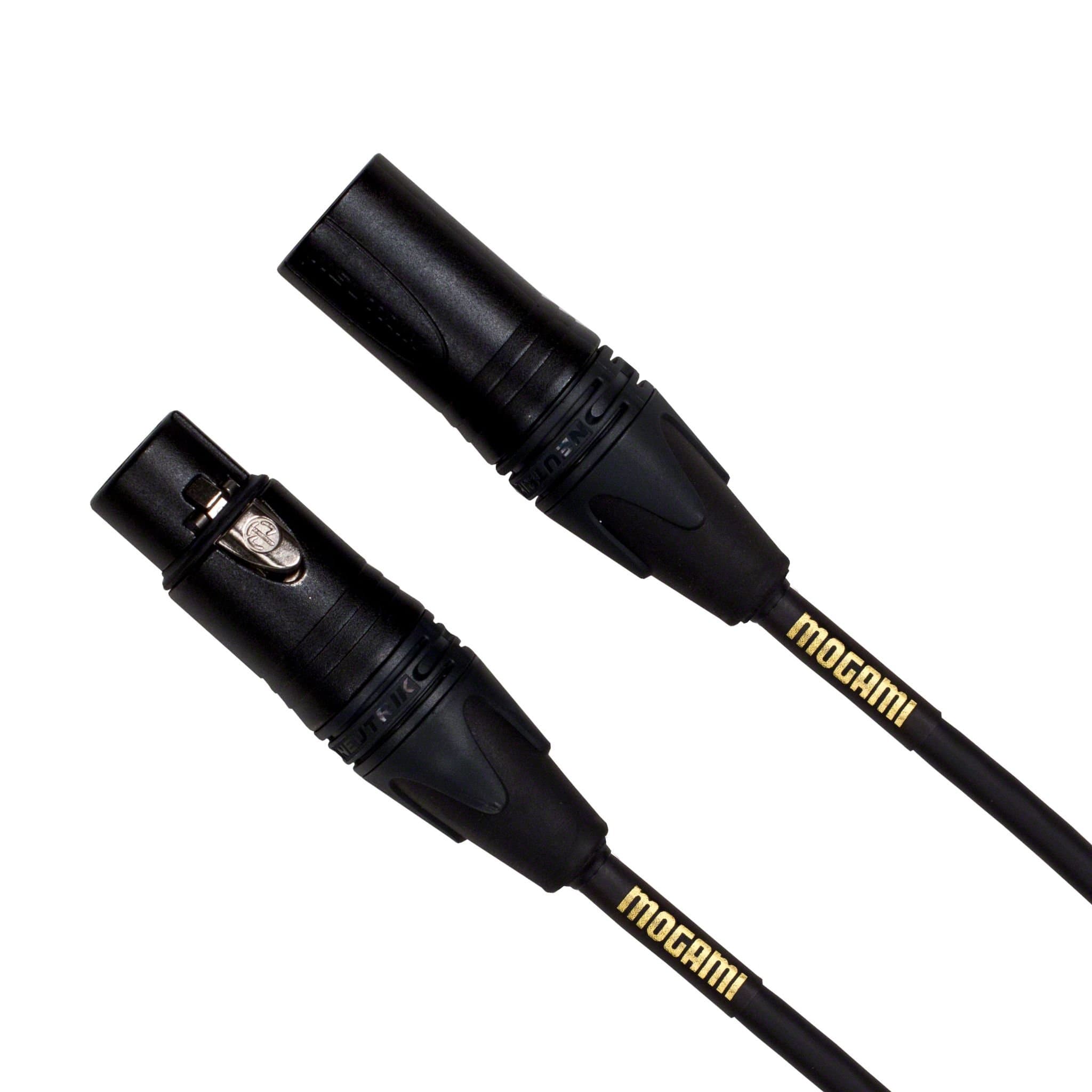 Mogami Gold Studio 75 XLR to XLR Quad Conductor Patch Cable 75 feet with Gold Contacts, XLRM-XLRF Connectors, Pro Audio Noise-Free