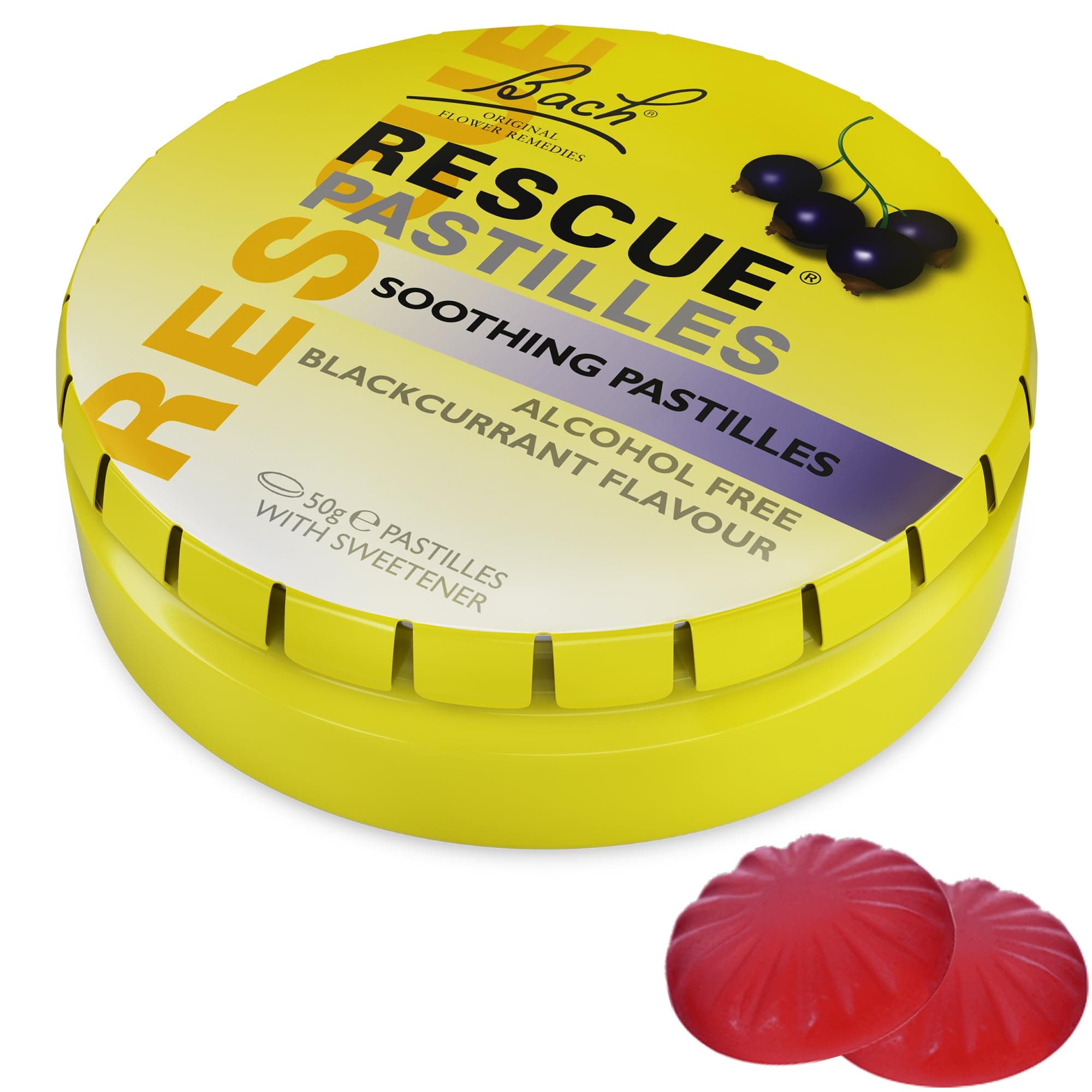RESCUE Pastilles Blackcurrant 50g