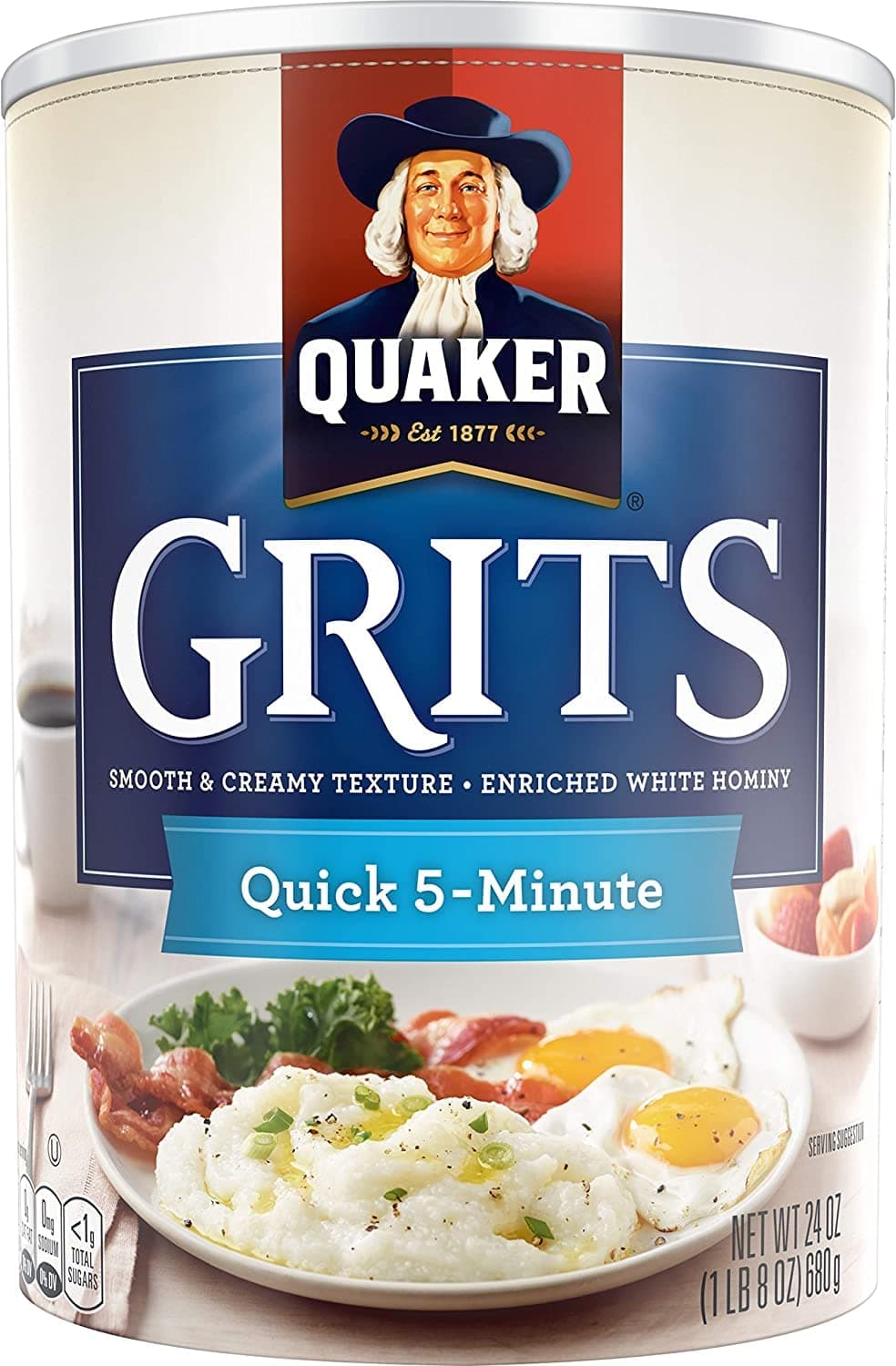 Quick 5 Minutes Grits 24 oz