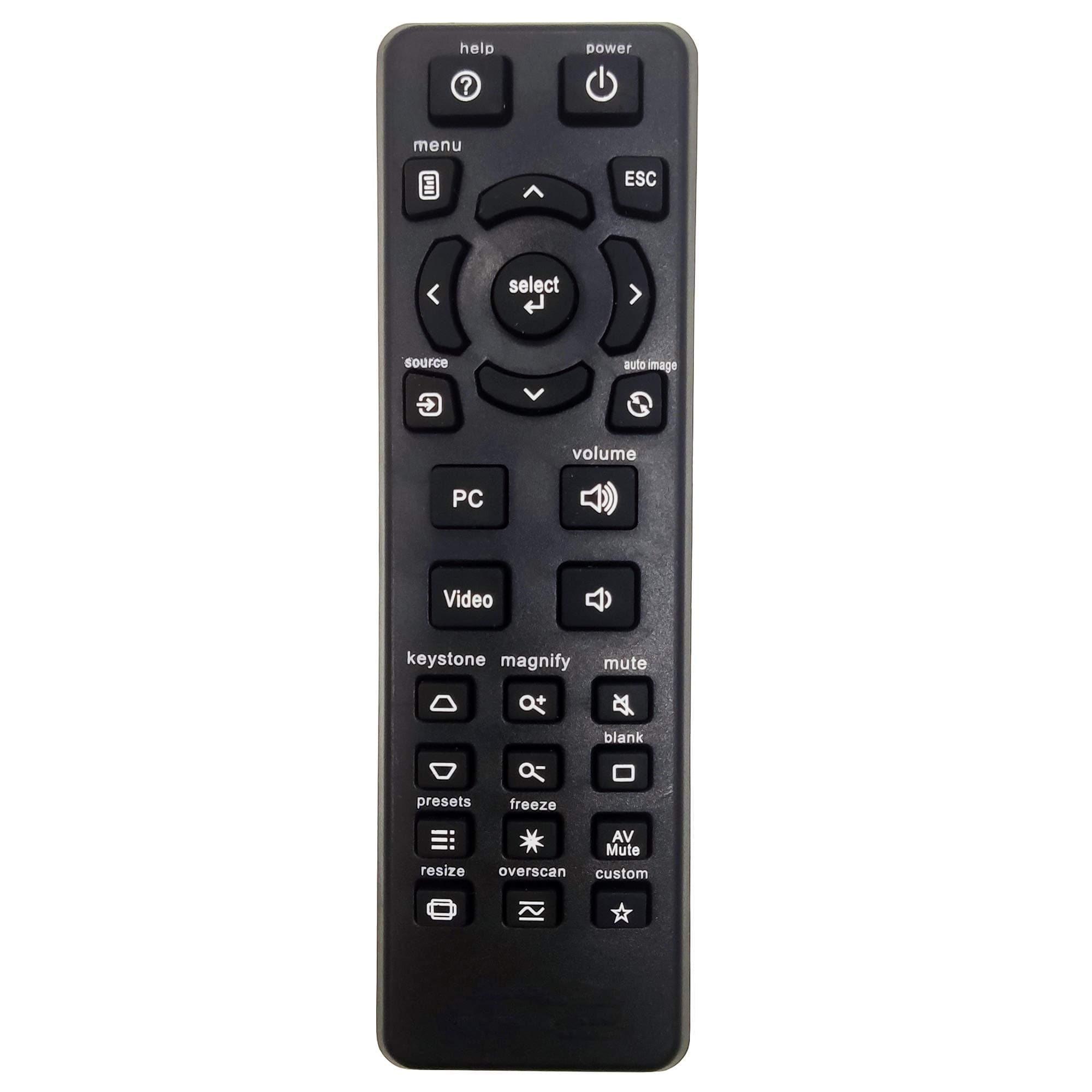 Remote Controller HW-Navigator-4 for InFocus Projectors IN112, IN1110a, IN1112a, IN1116, IN1118HD, IN112a, IN112x, IN114, IN114a, IN114ST, IN114x, IN116, IN116a, IN116x, IN118HDa, IN122, IN124