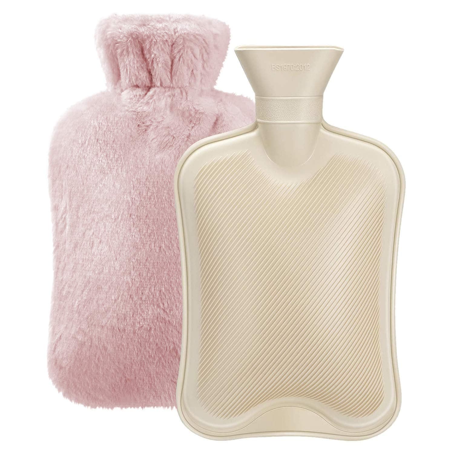 hot Water Bottle with Cover 2L
