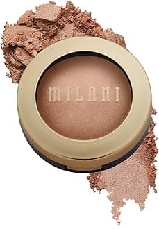 Highlighter Makeup - Baked Contour Powder & Face Highligher, Made in Italy - Rosa Italiana