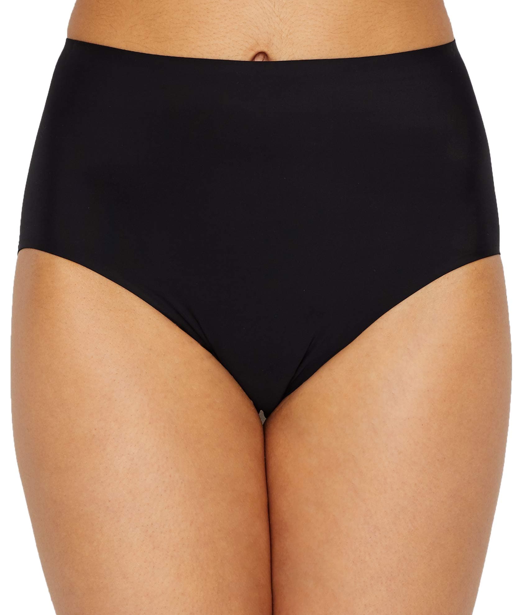 Wonderful Edge Matte Microfiber Modern Brief M, Deep Black