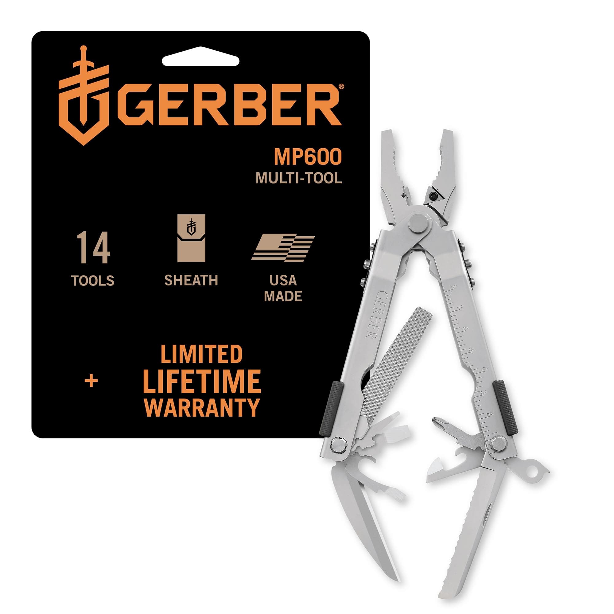 MP600 Multi-Plier, Blunt Nose, Stainless [07500]