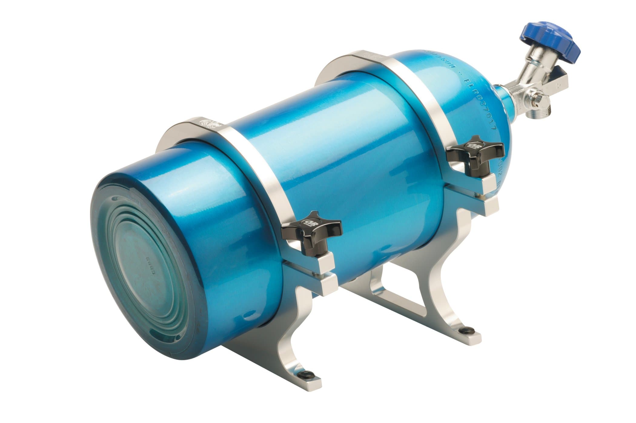 CVR Performance NO67CL Nitrous 10lb Bottle Brackets - Clear