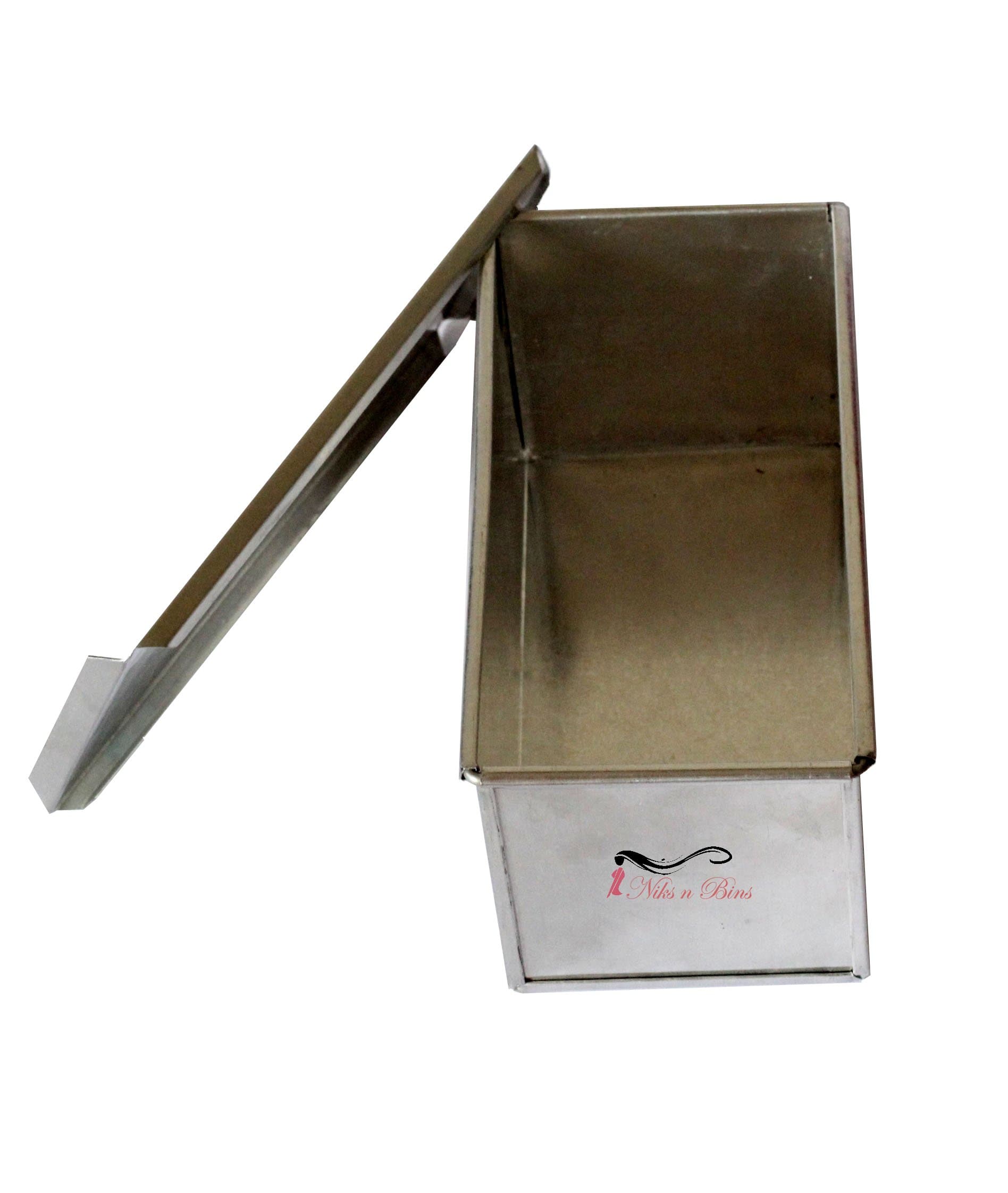 Niks N Bins 8" Aluminium Rectangular Loaf Or Square Bread Cake Mold