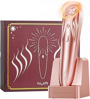 Radio Frequency Skin Tightening Device, Anti-Aging Face Machine for Wrinkle Removal, Lifting & Firming, Wireless Home Beauty Device with 3 Levels, at-Home Skin Renewal