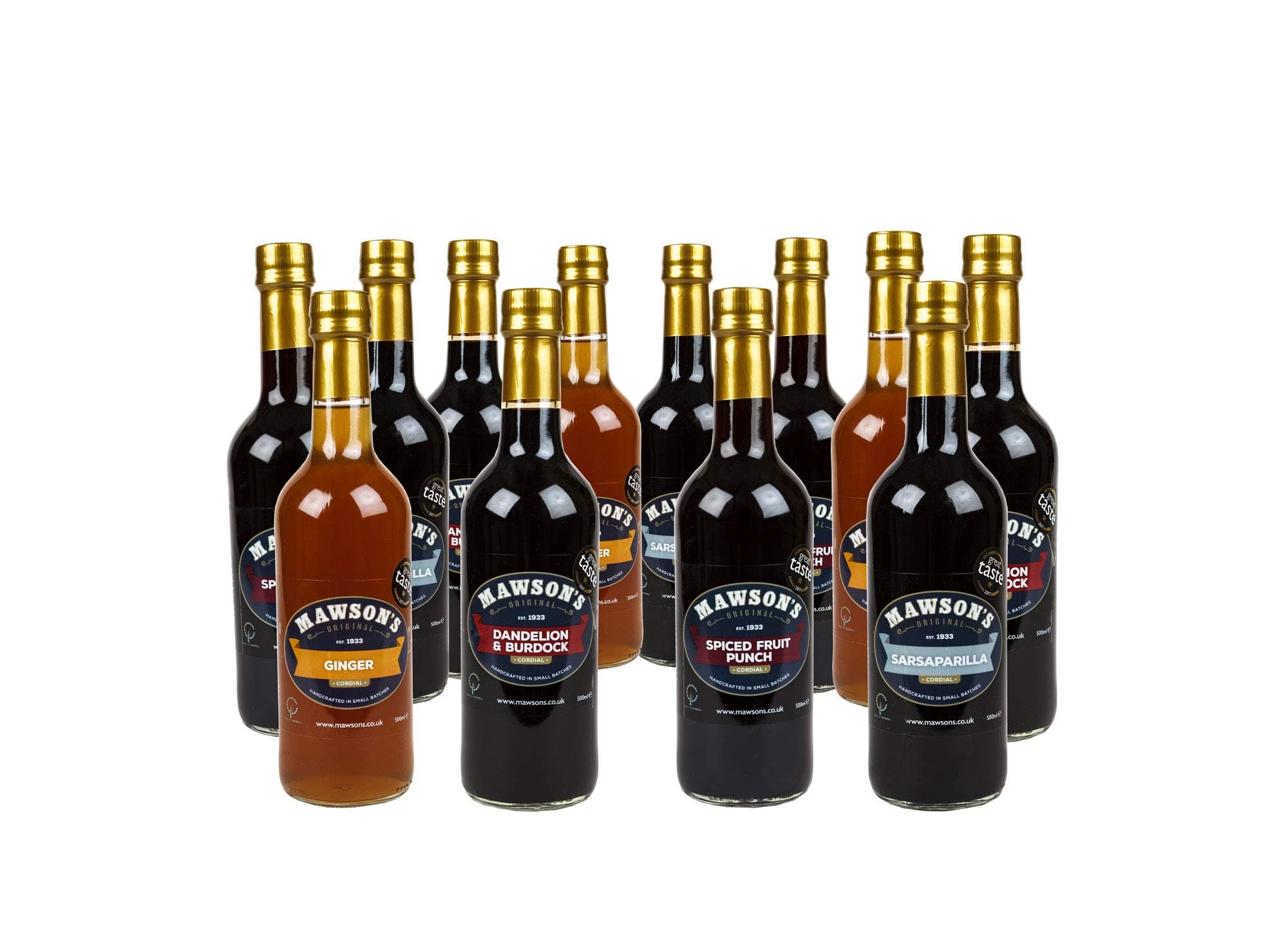 Mawson's Cordial 500 ml (Case of 12)