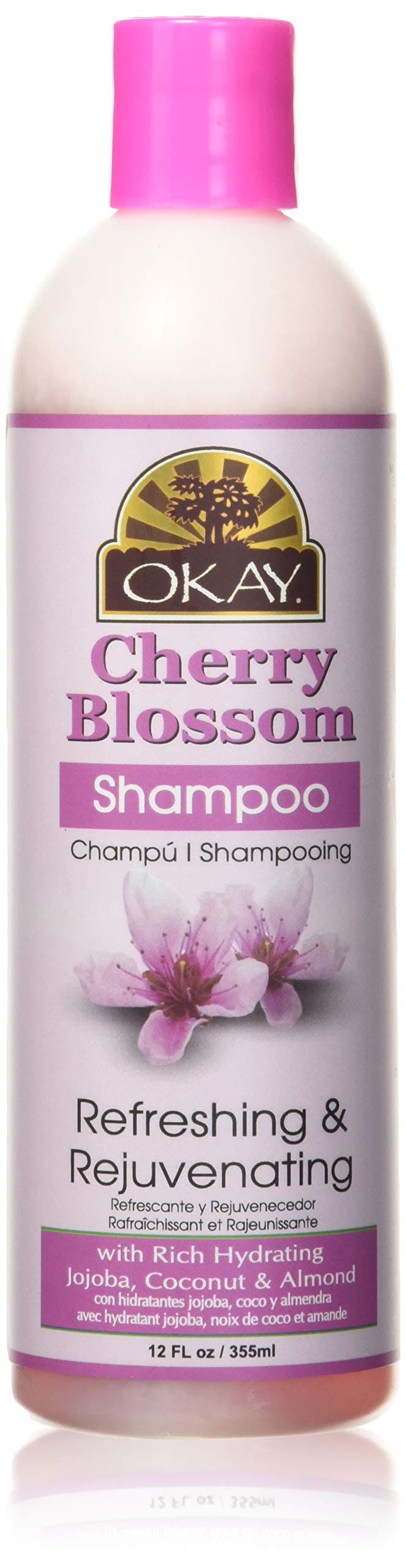OKAY Cherry Blossom Shampoo, 12 Fluid Ounce