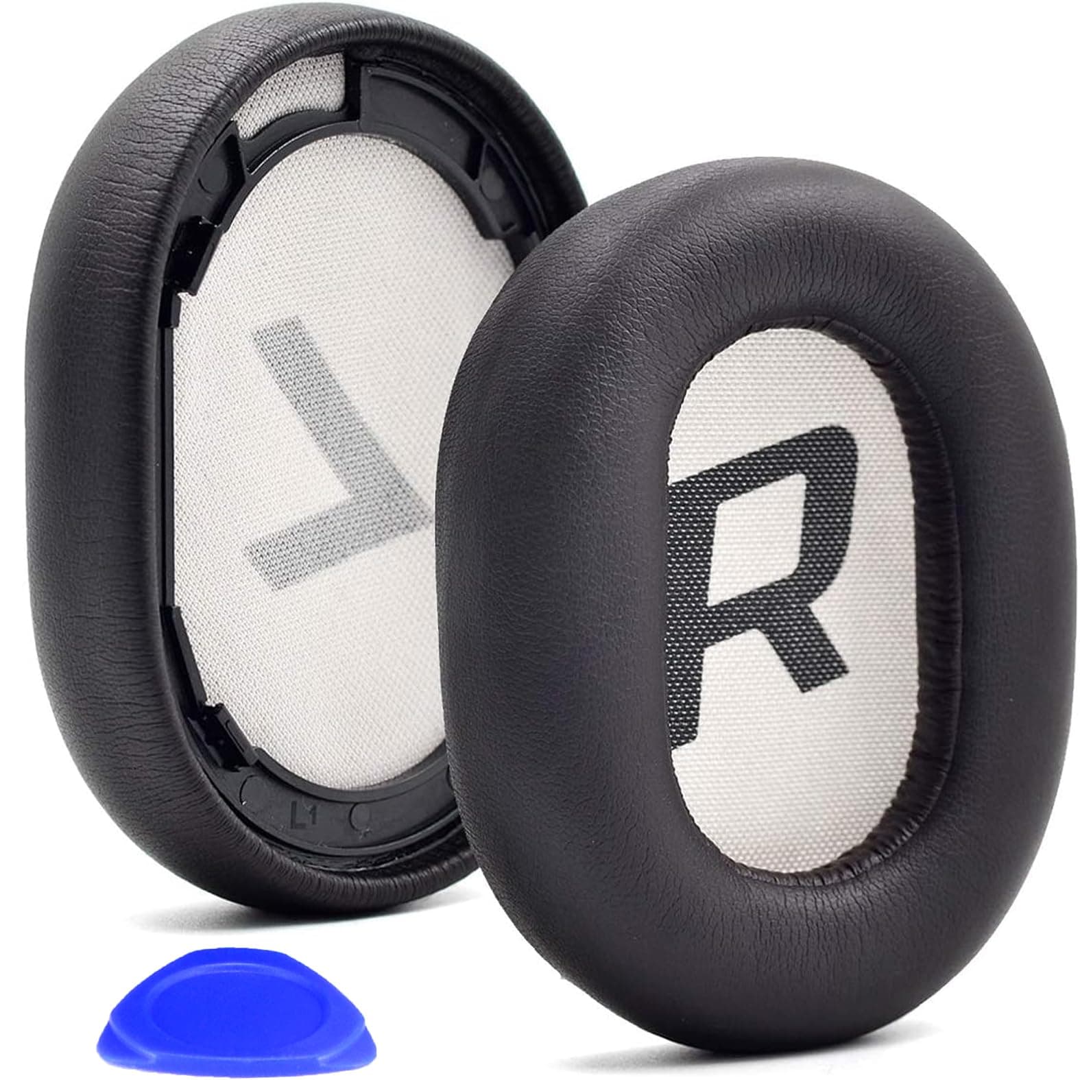 Backbeat Pro II - EarPads Replacement Ear Cushion Ear Pads Compatible with Plantronics Voyager 8200 UC, Backbeat Pro2 Headphone, Softer Leather,High-Density Noise Cancelling Foam (Brown)