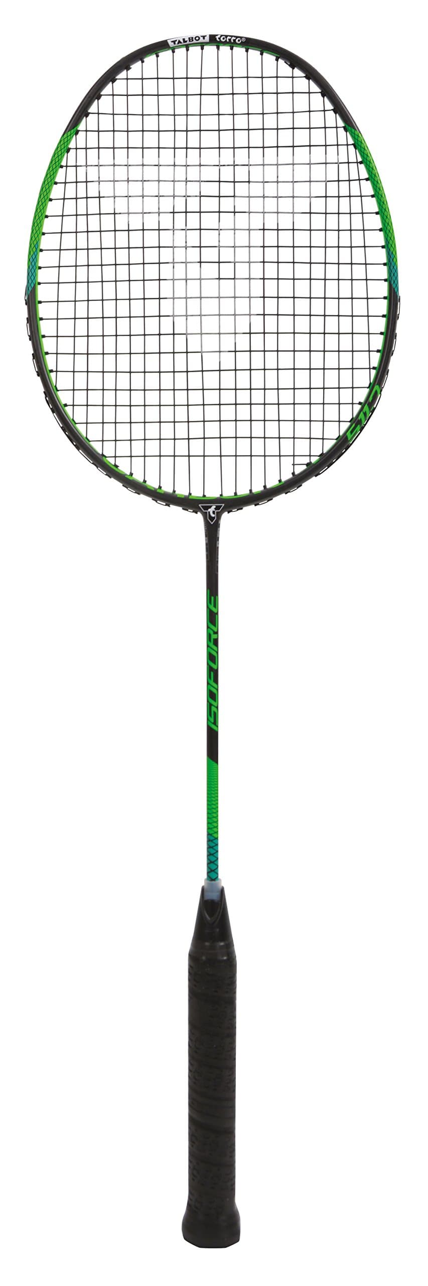 Talbot Torro 100% Carbon4, Light and handy Isoforce 511.7 °C4 Badminton Racket Model 2017/2018, 439545