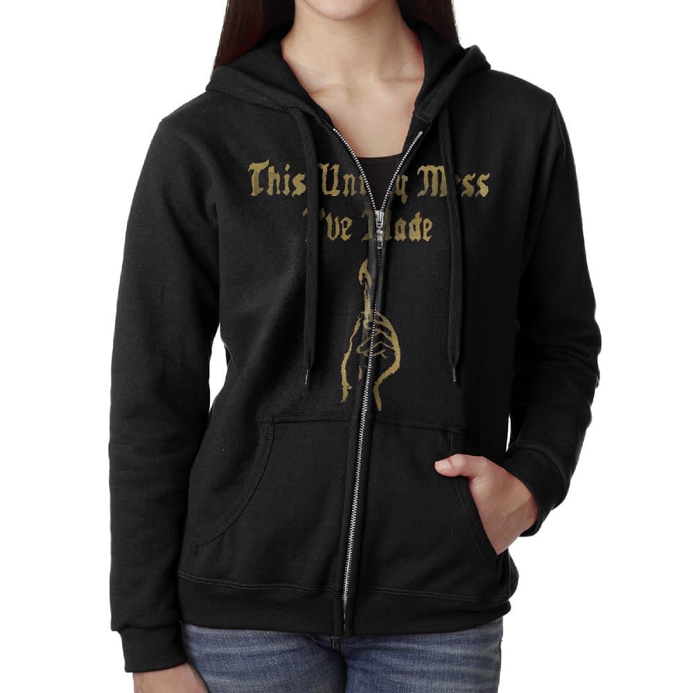 Macklemore This Unruly Mess I've Made Lady Full-Zip Pocket Hoodie